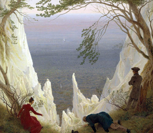 Caspar David Friedrich - Le bianche scogliere di Dover